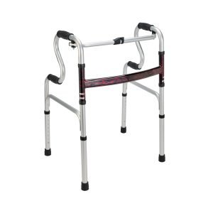 Astro-Group-Adjustable-Reciprocal-Folding-Two-Step-Walker-Front-Angle-View-1